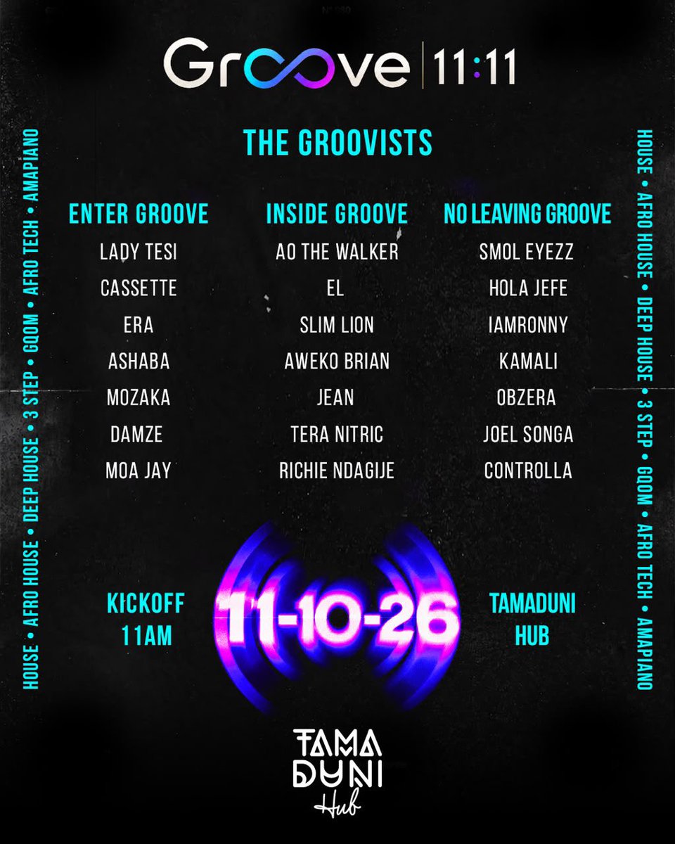 ndagijerichie's tweet photo. We entered groove now, we are inside groove; are we leaving though? I don’t think so!😂
📍@tamadunihub 💯
#TheGroove https://t.co/BojoD4iCrn
