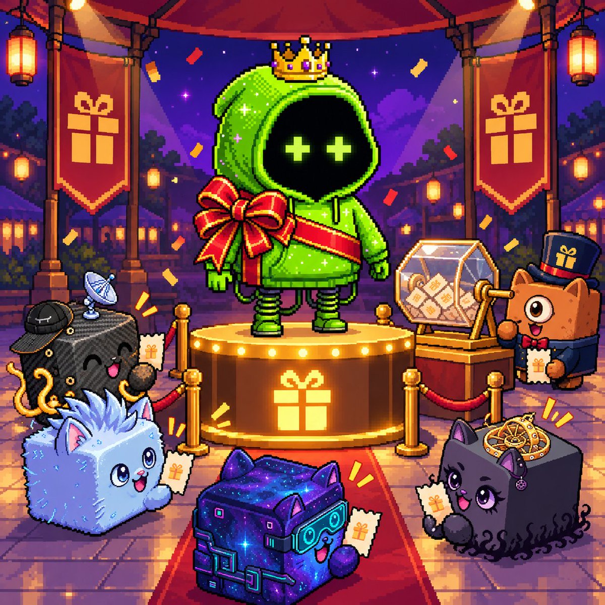 petixfun's tweet photo. 🎁 Expeditions launch giveaway!

We’re giving away 1 Pixel Hood Minis NFT to celebrate.

To enter:
• Follow @petixfun and @pixelord 
• Repost this
• Fill the form below 👇
https://t.co/qiYQMzqqEj

Winner picked tomorrow. Good luck 🍀 https://t.co/quZcMaPvdC