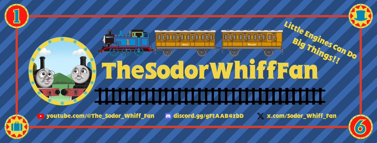 Sodor_Whiff_Fan's tweet photo. Hello everyone. I will be set up at the Neuse River Valley Model Railroad Model Train Show this November with @TheIvoHughModel on Nov. 7th - 8th in Raleigh, NC. We will have prop replicas, wooden railways setups, tomy/trackmaster, a scavenger hunt, &amp; more! See you soon!! https://t.co/ZJpPyH3qYk