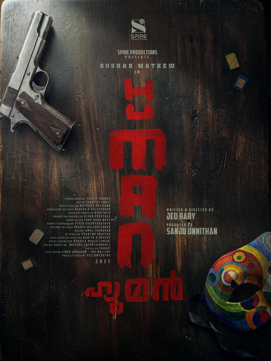 Dq_Stan5_'s tweet photo. A title that sparks curiosity and a poster that grabs attention!
The title look of #HuMan, starring #RoshanMathew, is out now! ❤️🔥
Directed by Jeo Baby.
#HuManMovie #SpireProductions #JeoBaby #SanjuUnnithan #DixonPoduthas https://t.co/LXDjxRWaor