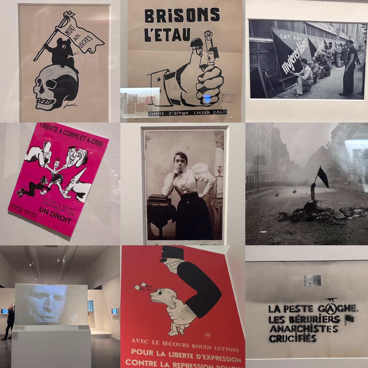 palais_au's tweet photo. Ni Dieu Ni Maître ! Art et anarchie.
Expo au musée piscine de Roubaix.
Et des images en résonance avec la période actuelle. https://t.co/XvpUgWPQJh