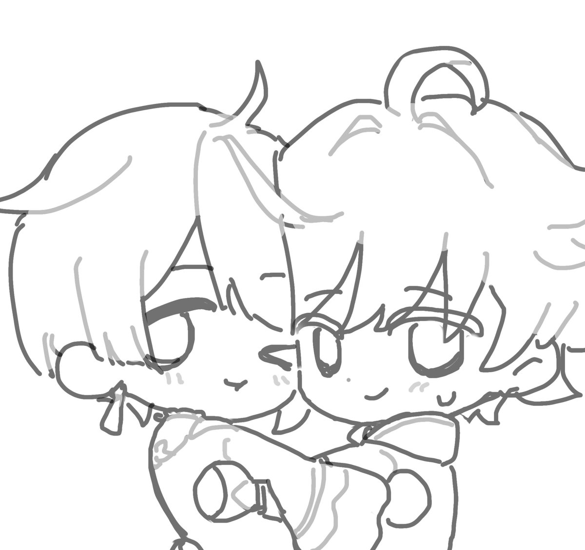 mirupurupuru's tweet photo. Clingy creatures https://t.co/E0bh78tZly