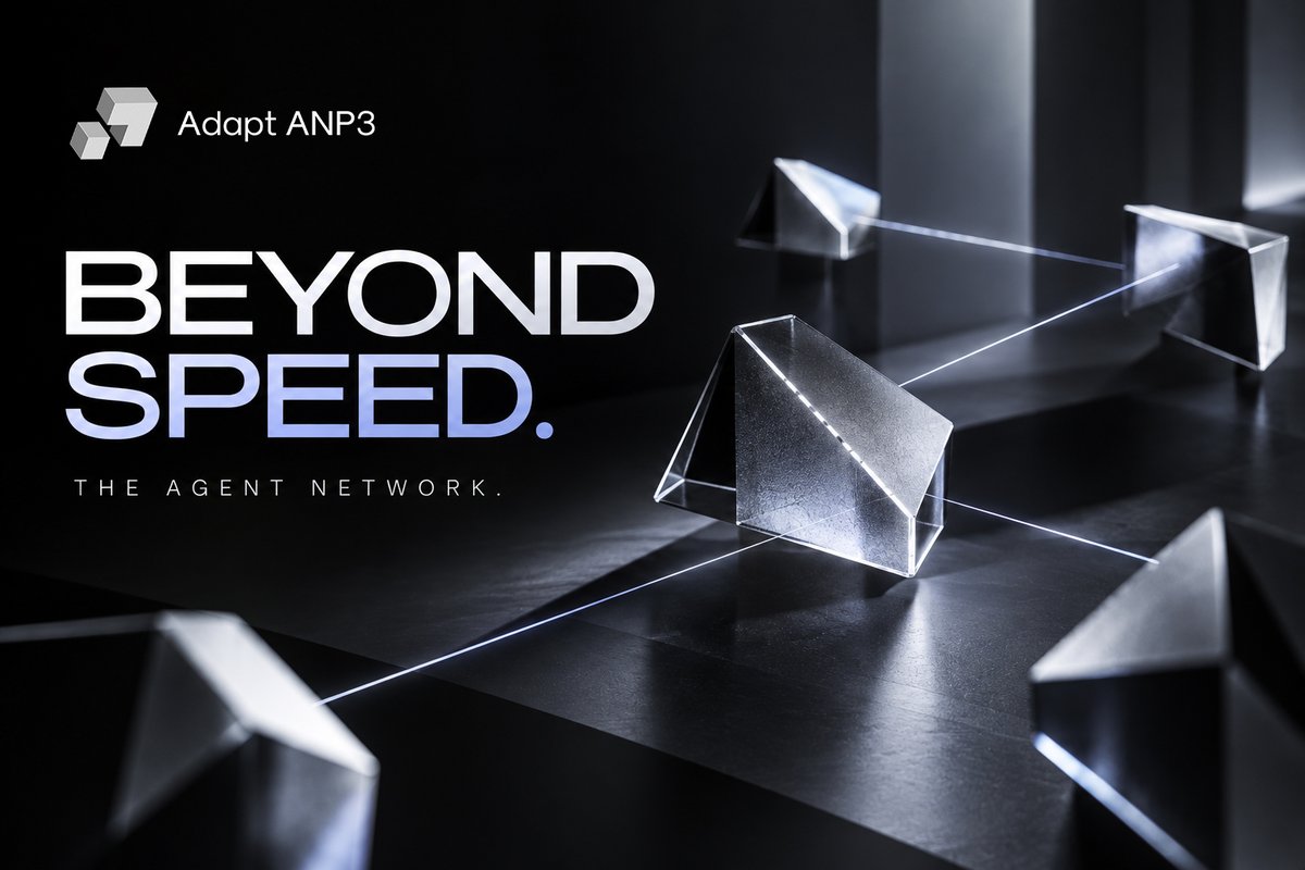 AdaptHF's tweet photo. 40.6M TPS. Machines move differently.

@SuiNetwork just showed what agent-scale infrastructure could look like.

But speed alone isn't intelligence.

Agents need to share signals, coordinate decisions, and execute together.

That's the layer Adapt is building with ANP3.

$AD https://t.co/uzBmo16iMu