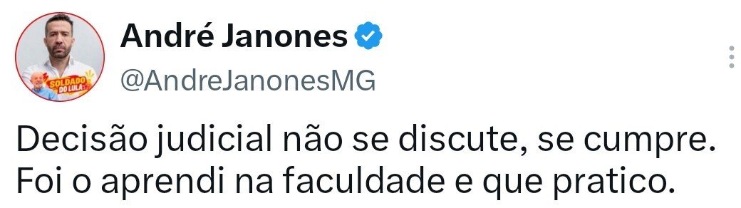 nandx_rejected's tweet photo. @Metropoles Repete @AndreJanonesMG https://t.co/1flIo3QIKM
