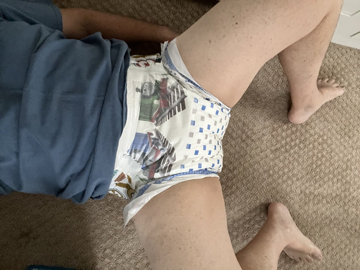 wetnaps247's tweet photo. I think this is my new favourite diaper! 
#diaperboy #diaperfag #diaperbutt #abdl https://t.co/WqAizwfedQ