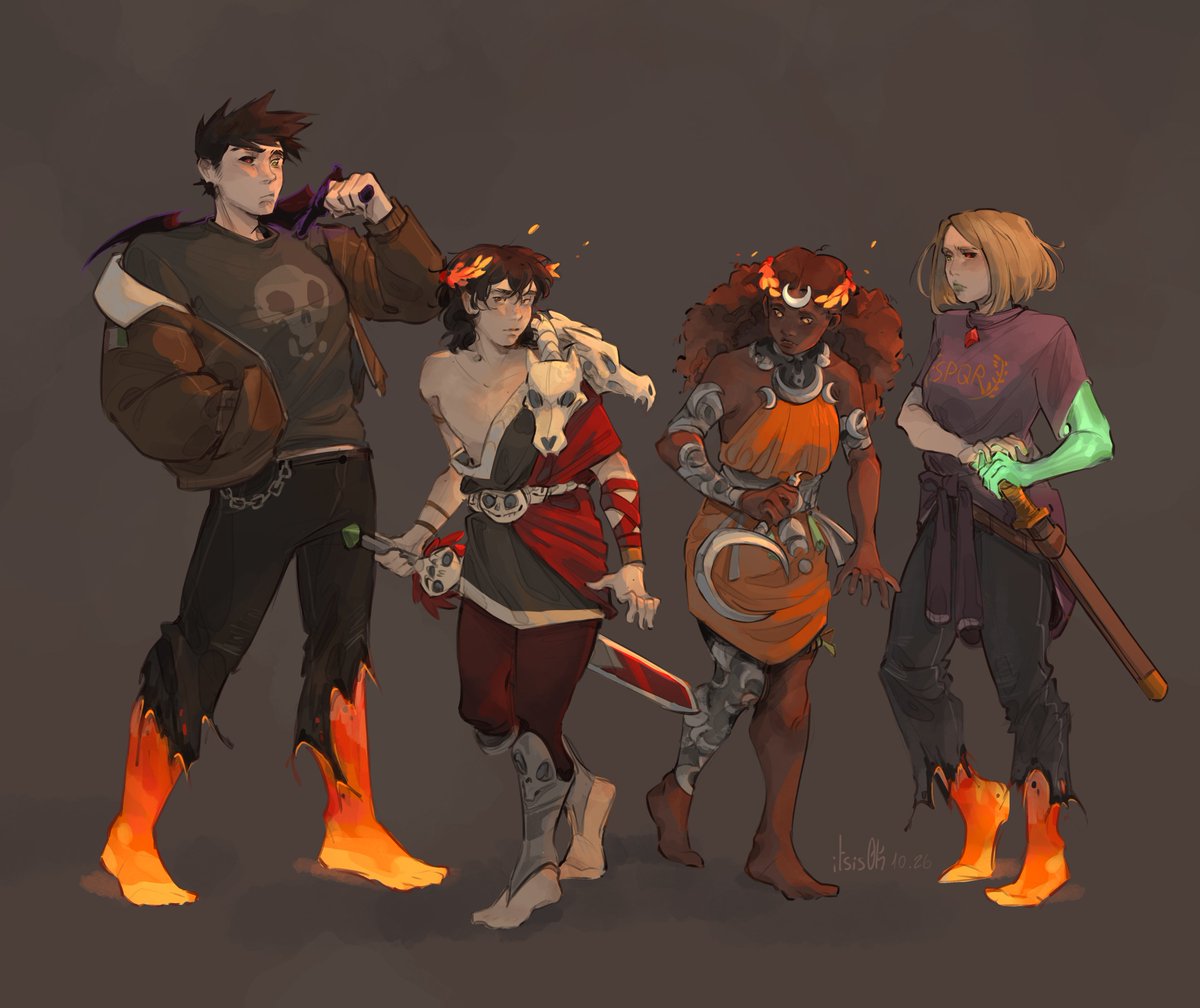 itsis0k's tweet photo. Hades/Pluto, your kids are so cool

its doneee Nico and hazel as Zagreus and Melinoe woo

#pjo #hades https://t.co/O07SnoR2Js