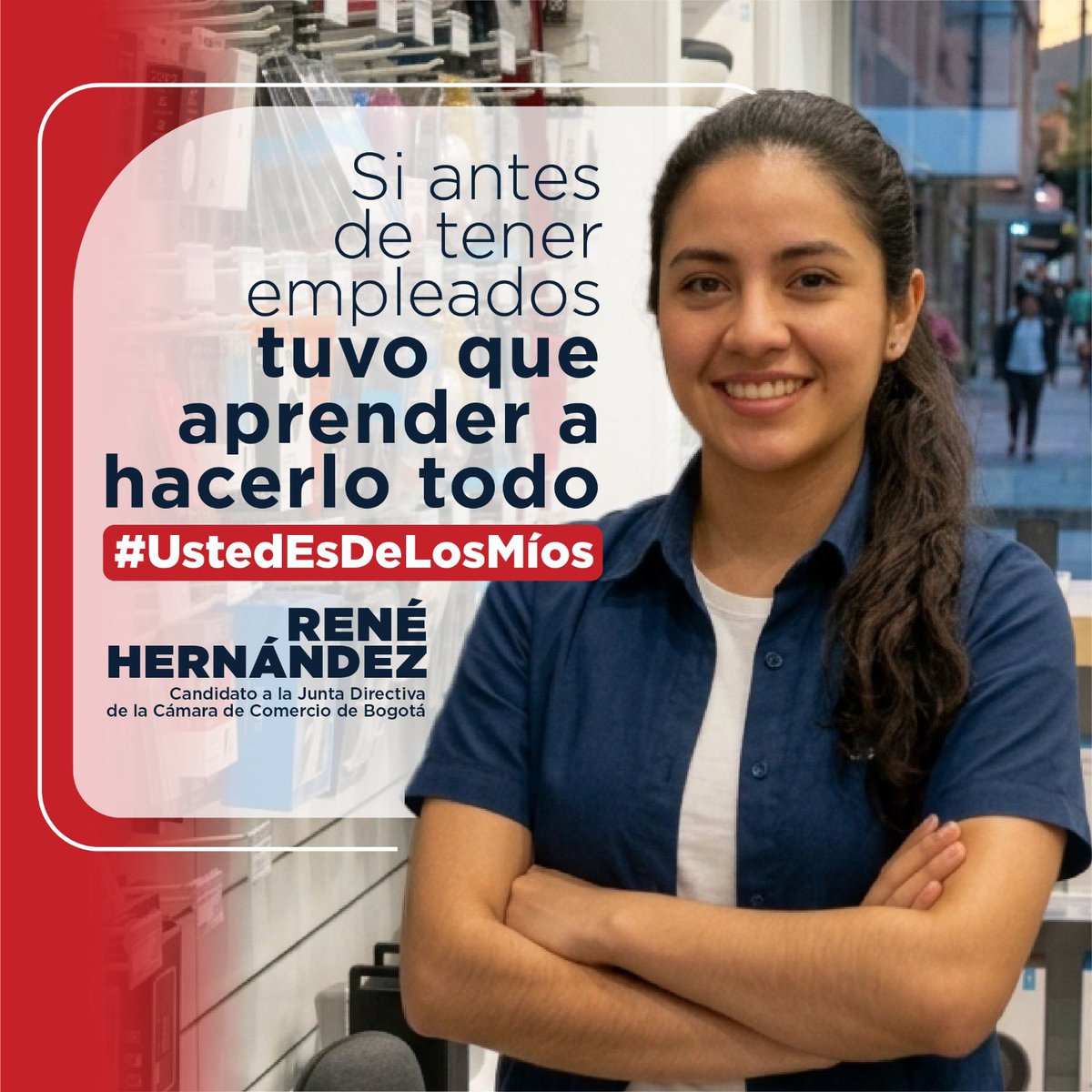 ReneHernandez37's tweet photo. Nadie nace sabiéndolo todo, la mayoría de los empresarios aprendimos sobre la marcha, tomando decisiones, resolviendo problemas y asumiendo retos que nunca imaginamos. 

Hoy, ese conocimiento merece ser escuchado y reconocido. Quienes hemos vivido el día a día de un negocio sabemos lo que necesitamos los empresarios para crecer.

#UstedEsDeLosMíos