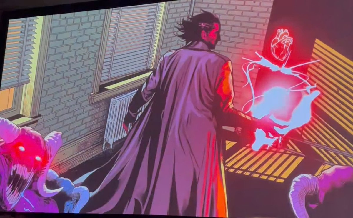 From_House_of_L's tweet photo. The new Avengers series is REALLY focusing on Spider-Man’s personal life, isn’t it?👀
- MJ crying 
- Mephisto doing some magic to manipulate a heart? Is this about a love story?👀
- Peter figuring out the new status of his relationship with May 

It’s happening guys! PeterMJ 💍 https://t.co/EkScIArQ0N