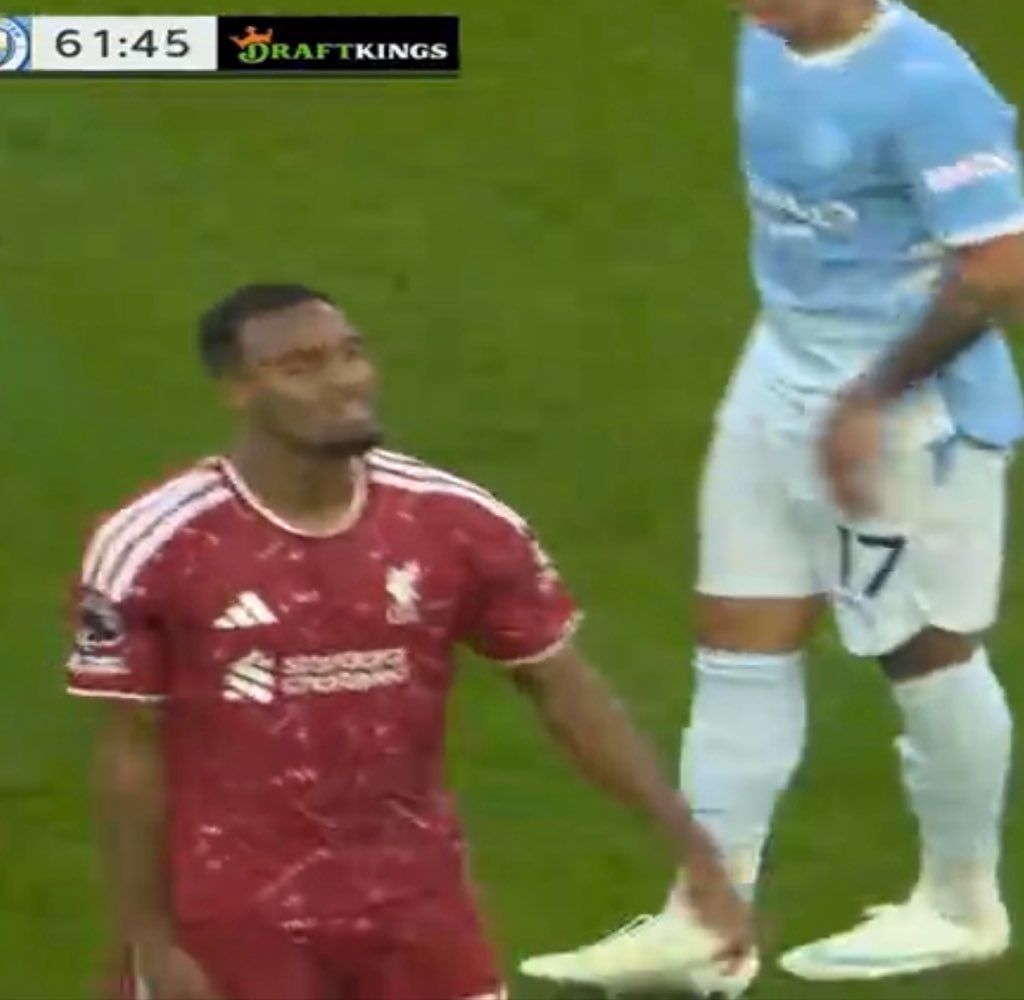 UTD_Seth001's tweet photo. 🚨Roy Keane on Ryan Gravenberch’s red card against Manchester City:

🗣️ Roy Keane:

“I’m sorry, but that is never a red card for me. Absolutely ridiculous. We’re playing football here, not a game where every bit of contact means somebody has to be sent off.

I have watched the incident several times, and I still cannot understand how the referee thinks that deserves a red. It’s far too soft. You can talk about the letter of the law all you want, but surely we have to use common sense as well?

It’s Manchester City against Liverpool at Anfield, a massive game, and suddenly we’re making decisions that can change the entire match. Gravenberch gets sent off, Liverpool are left fighting an uphill battle, and we’re all supposed to pretend the referee got everything right?

Utter bollocks!

And what frustrates me is that these decisions always seem to create more questions than answers. Manchester City are already facing serious scrutiny over their financial case, which they are appealing, and now you have another controversial decision going their way. I’m not saying this incident proves anything about those charges, but you can understand why Liverpool supporters are furious and why they feel the game is slipping away from them.

Liverpool are playing at home, in front of their own supporters, and now they’re left feeling robbed by a decision that, in my opinion, was nowhere near clear enough to justify a red card.

The referee has to understand the magnitude of these decisions. You’re not just sending one player off; you’re changing the balance of a huge game. If you’re going to do that, you need to be absolutely certain.

For me, this was too soft, too harsh and completely unnecessary. Let the players compete. Let the game breathe.

Liverpool fans have every right to feel cheated tonight, because when a decision this questionable changes a match of this magnitude, the referee has some serious explaining to do.”