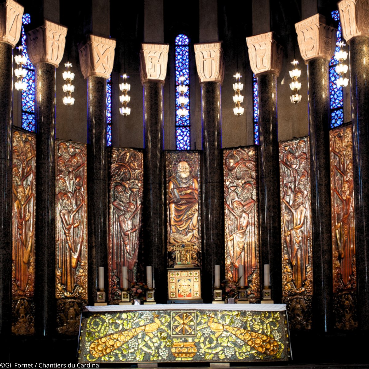 ChantiersCardi's tweet photo. A la découverte des églises des #chantiersducardinal⛪🎖️

🏗️Bâtie à la demande de Mgr Verdier, l'église Ste-Odile est inscrite aux monuments historiques en 2001🌟

Découvrez son histoire unique  et soutenez notre action :👉 https://t.co/OCuzQWXNs8

@dioceseparis #patrimoine https://t.co/Poig2Gj8wj
