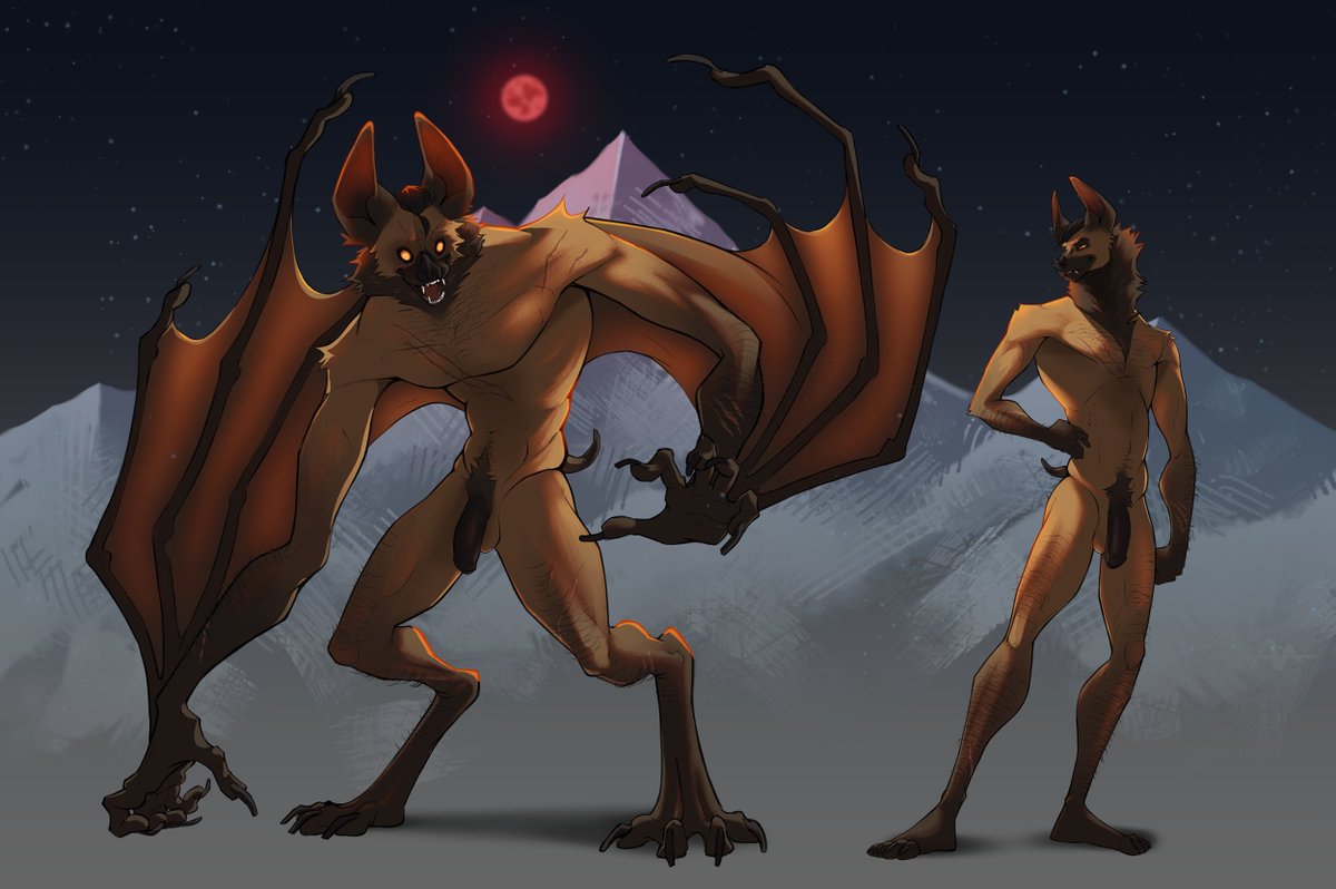 Fenrick_theBat's tweet photo. @mickssecretlair Well, If you seek WereBat? I think this could be really fun... https://t.co/4eBZyMdVDs