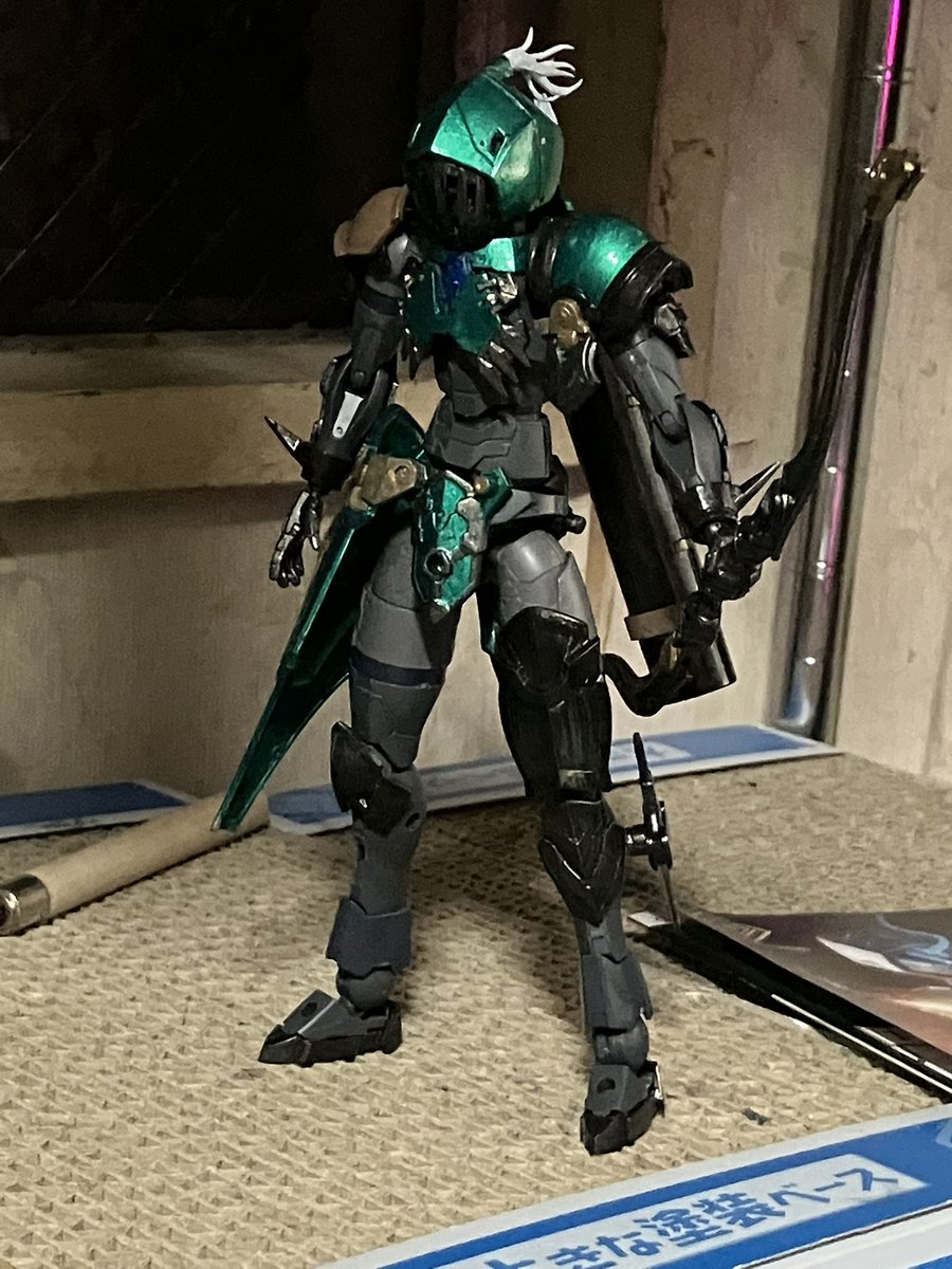 GENd20's tweet photo. 既視感のある感じに塗り終わり https://t.co/tX3KCRUllW