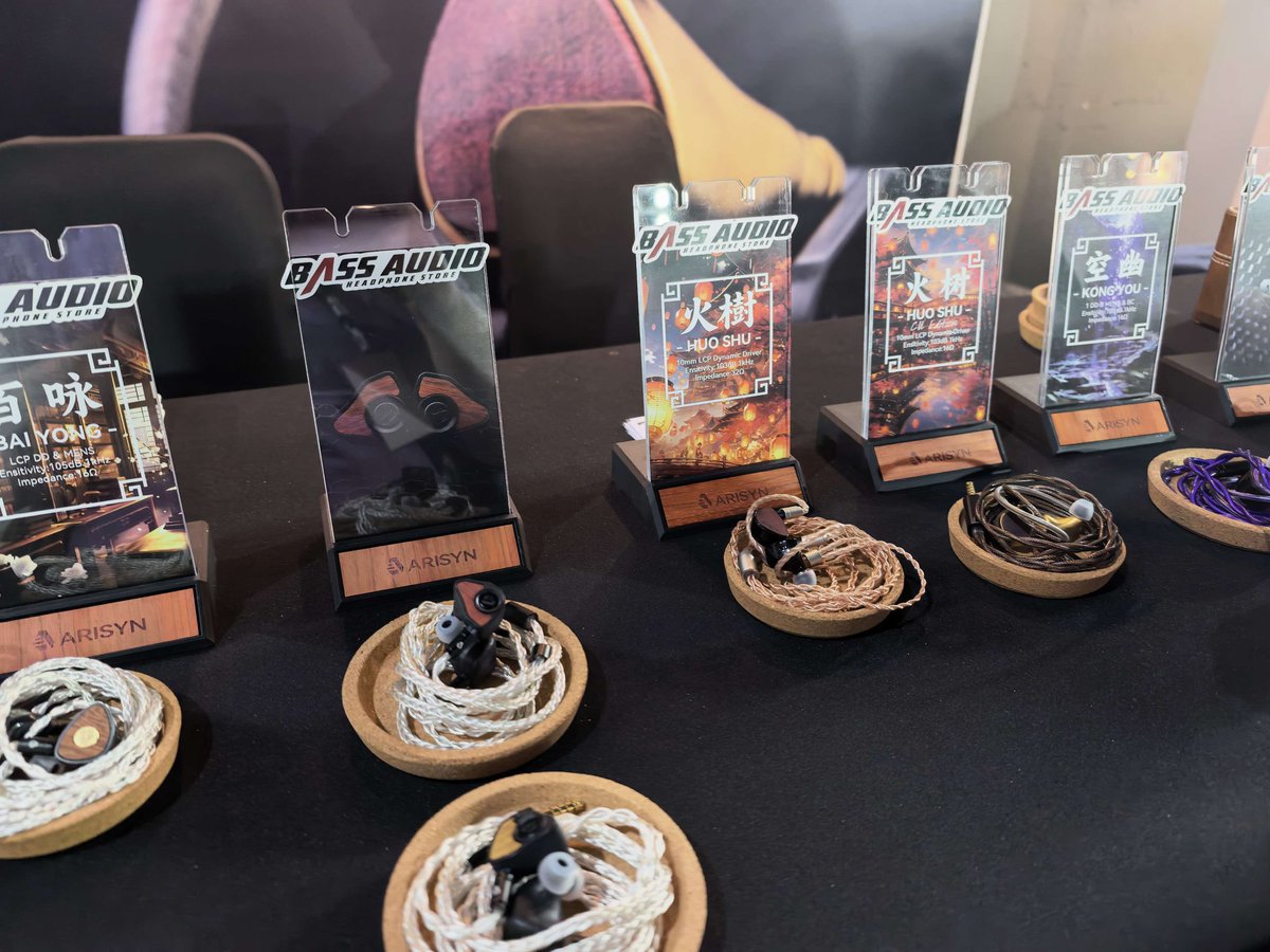 ARISYN_Official's tweet photo. Thanks to everyone who stopped by to meet ARISYN at #PAPI2026 and shared their impressions and favorite music with us.🔥🔥 Jakarta, we’ll be back with more great sound. See you next time! 👋
#HiFi #Audiophile #show #PortableAudioPartyIndonesia https://t.co/t6McQdqYpL