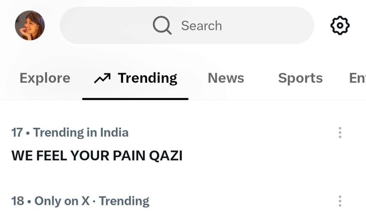 Witty_Alisha's tweet photo. Trending in India

WE FEEL YOUR PAIN QAZI https://t.co/194aMJKHnb