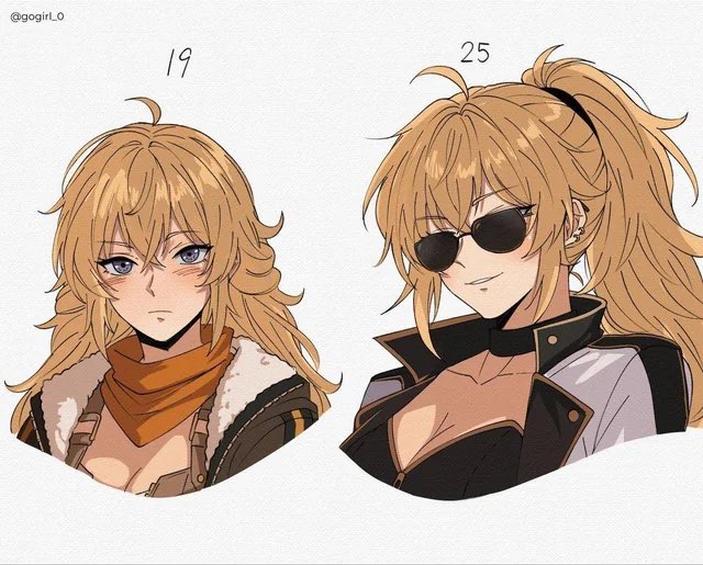 jaYTgameNews's tweet photo. (Art made by @gogirl_0) 
What if yang was 25. #RWBY #YangXiaoLong https://t.co/OAOdCA2MOX