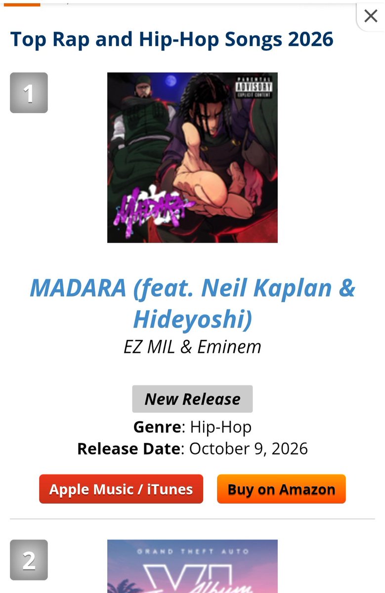 claireym01's tweet photo. Ez Mil and Eminem have climbed to #1 on Hip Hop Itunes https://t.co/Qsgq1MpYkF