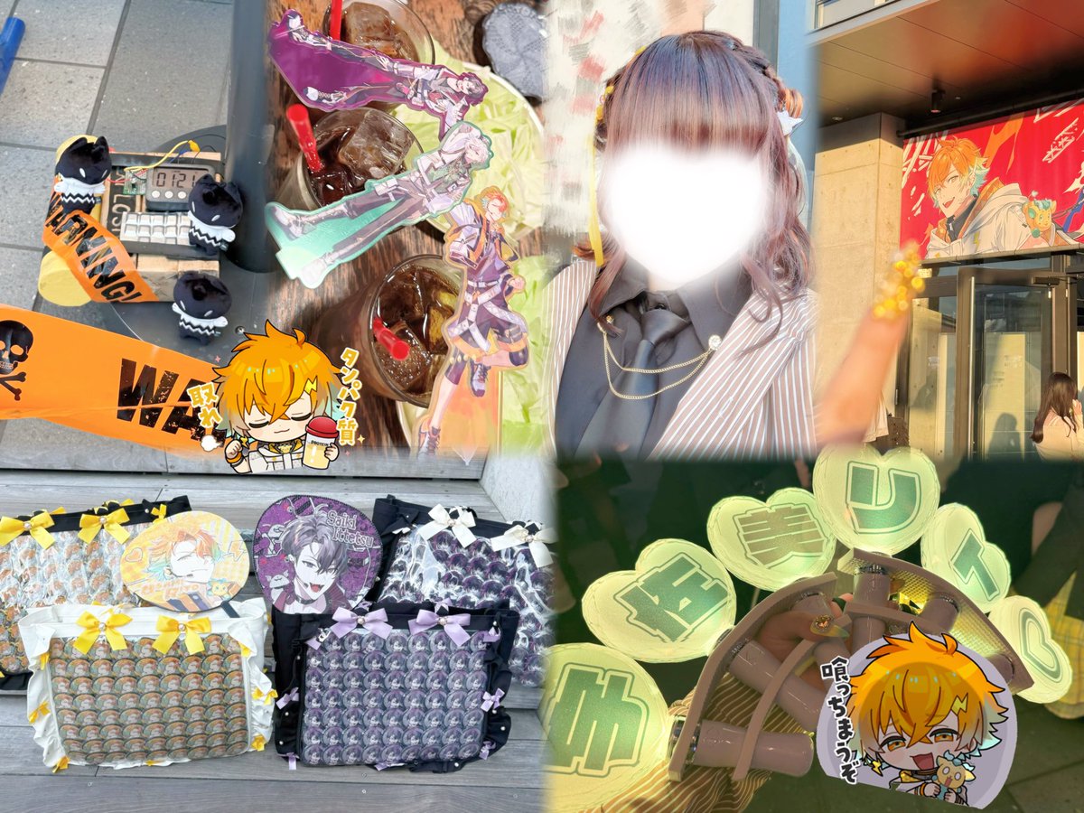 FAC31E_M's tweet photo. 🧡 #MECHATUA_1stライブ 🧡
🩵  #ウサミエゴイスゥトゥ 🩵

8人のペンライトが輝く素敵なライブをこの目で見れて幸せだった(T_T)♡
全力応援❗️すぎて全身筋肉痛т т
うさみさんのおかげでこれからもパツンパツンに過ごせそ〜〜〜❗️😆 https://t.co/E4W1bpXZck