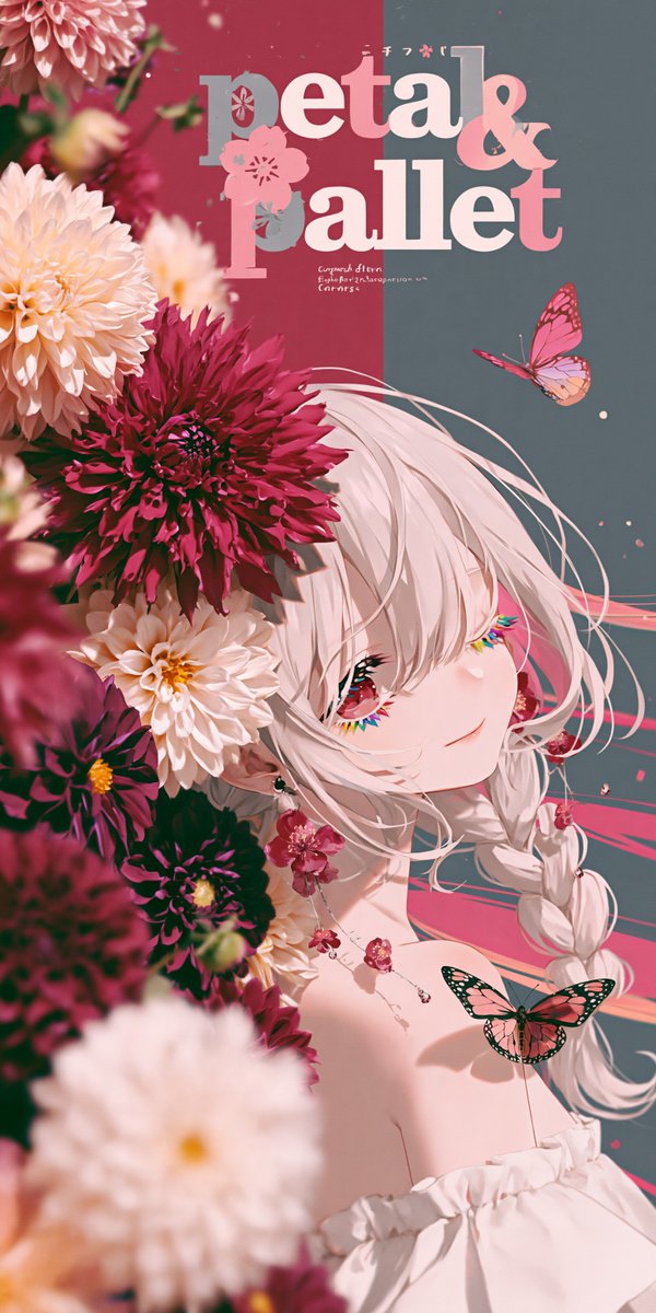Pastel_Illust_'s tweet photo. Good morning 月曜日🩷✨

”Petal &amp; Pallet”
ボルドー　×　ベビーピンク https://t.co/iuxpCtvlON