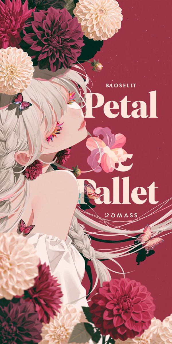 Pastel_Illust_'s tweet photo. Good morning 月曜日🩷✨

”Petal &amp; Pallet”
ボルドー　×　ベビーピンク https://t.co/iuxpCtvlON