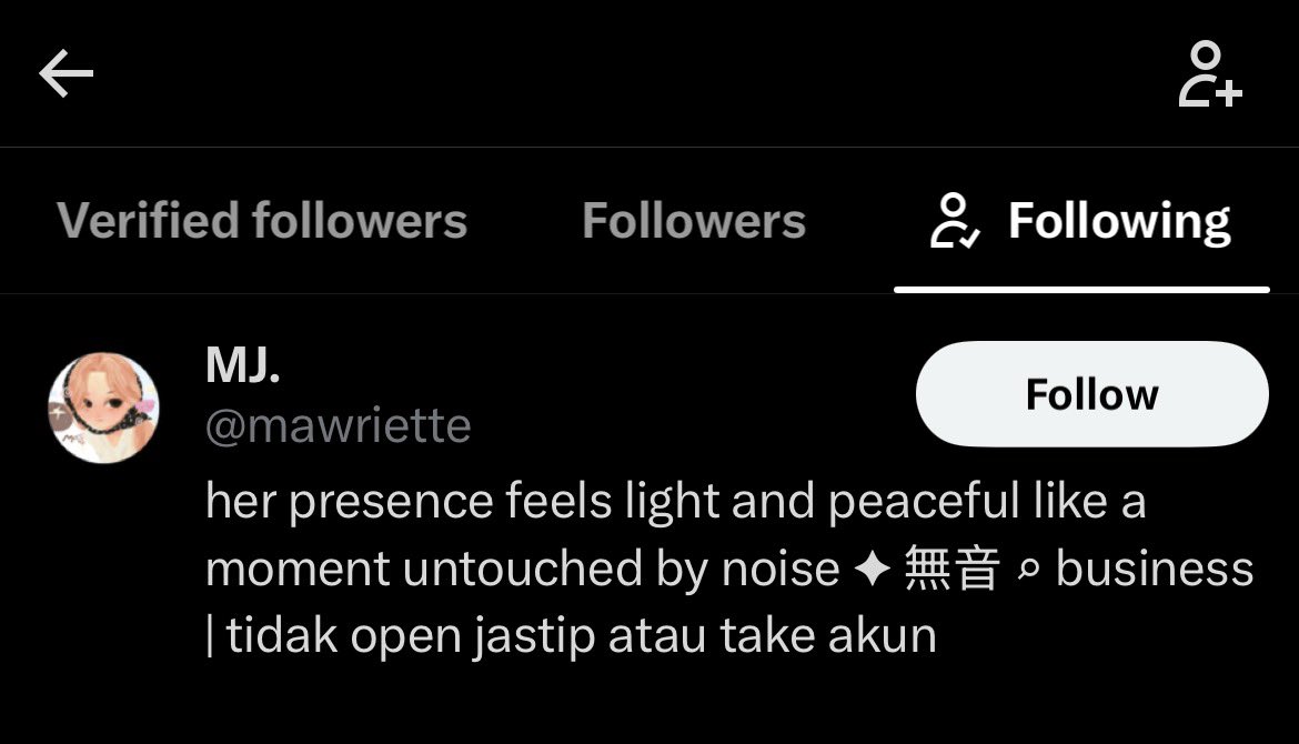 txtheya's tweet photo. apasi, so rude~

nih aku ss-in ya kakak rude yang ngetik “anj*nk”, bisa kan baca bio aku? nih aku ss-in biar kebaca

ah gamau ah dikatain bodong sama yang follsnya 1, akun ba kamu kah @mawriette? kalau bukan, kasian banget difollow sama yang kang fitnah+rude gini 🙂‍↕️ https://t.co/BDAKtFog2p