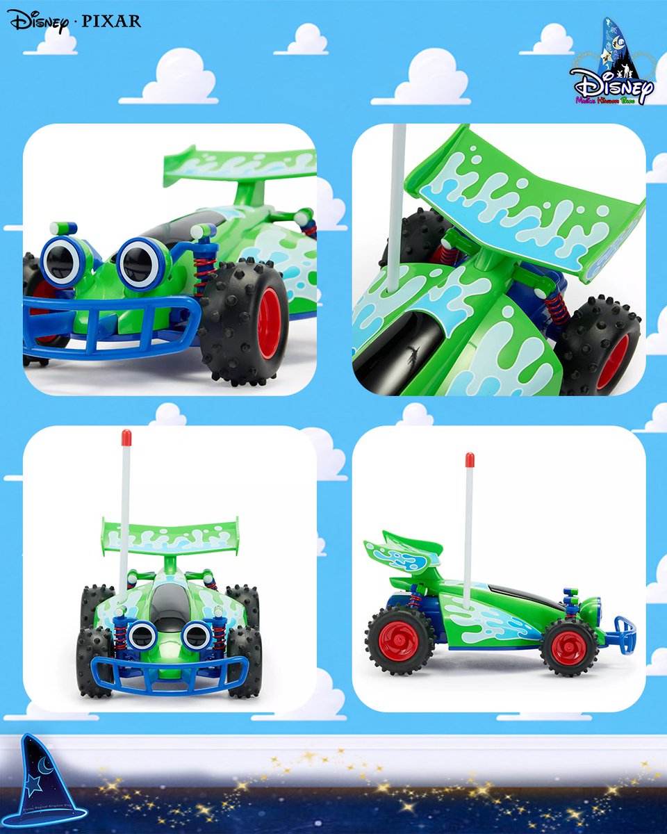 DMK_Blog's tweet photo. 🚗🕹️Disney Store has recently introduced a new “Toy Story” RC Remote Control Car Collectible Toy.  Playtime hits the fast lane when they take hold of the steering wheel remote and race RC Car.

#Disney #迪士尼 #Pixar #彼思 #TOYSTORY #反斗奇兵 #RC #DisneyStore #迪士尼商店 https://t.co/Xfh0AGRDI3