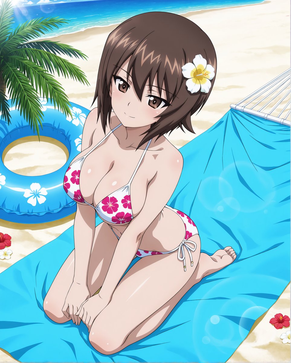 kurohime_AI's tweet photo. 西住まほ/ガールズ&amp;パンツァー
#ガルパン #西住まほ #garupan https://t.co/4mGGTnvXVL