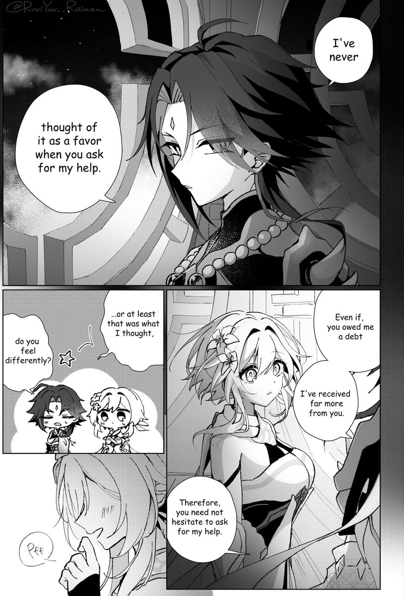 RuriYuri_Raimun's tweet photo. #xiaolumi
English ver.
(I'm using translation tool, so the nuance might be different💦) https://t.co/v0GQOc4DYO