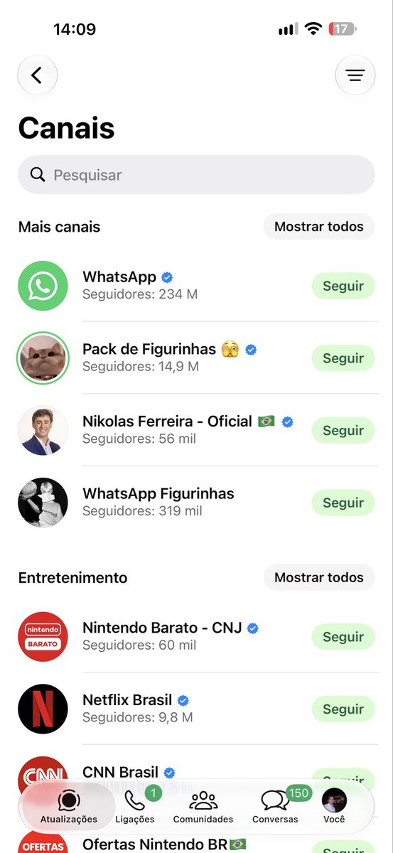 DINUWEX's tweet photo. @reporterenato Daí quando vai buscar o canal que aparece como recomendado… https://t.co/2bxhGmX2lE