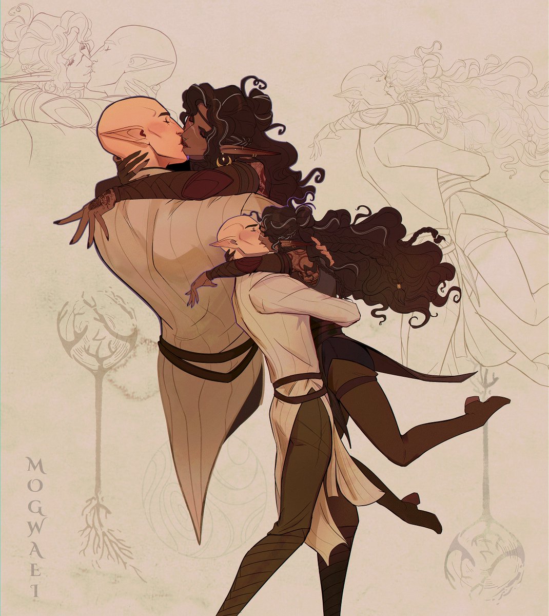 Mogwaei's tweet photo. wizard kissies

#DragonAge https://t.co/mQU3kegYGf