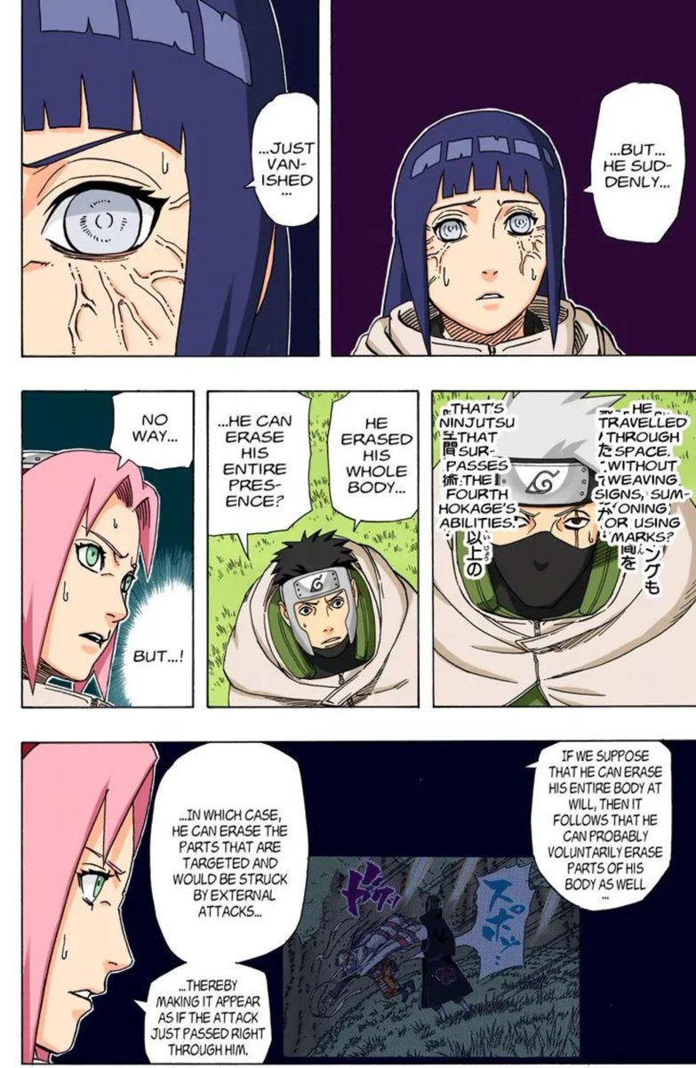 himekuraism's tweet photo. sakura spends five minutes with tobi and figures out exactly what his justu is... https://t.co/q8kvHQ7wGs