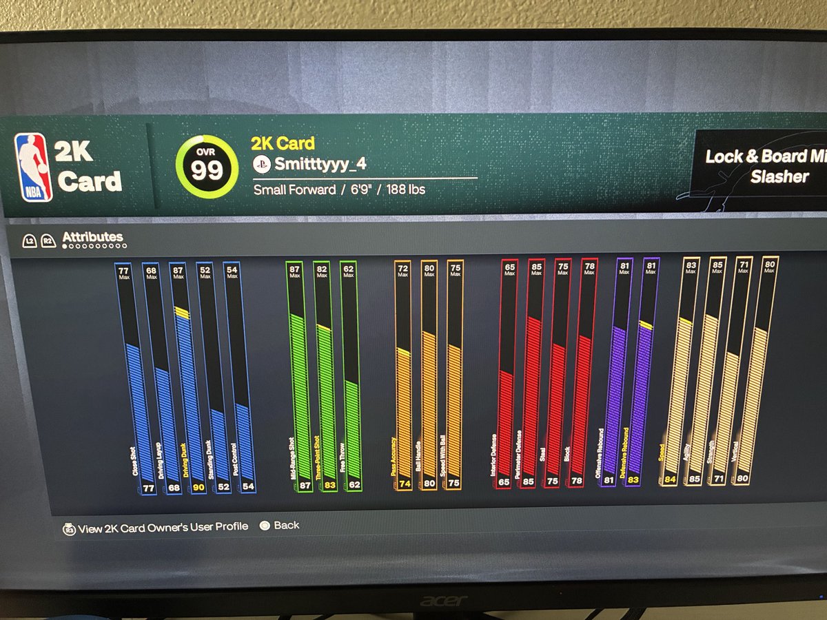 AvanteSmith's tweet photo. @nba2kcmty @EarlsWorld_ This mines I be frying shi https://t.co/UroAPIla7X