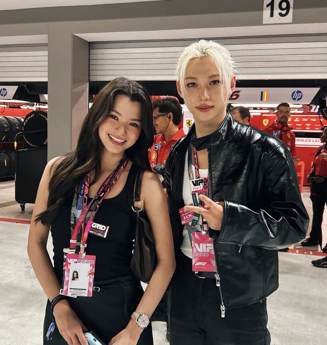AboutFelixYT's tweet photo. FELIX with the popular Thai actress and singer Becky Rebecca Armstrong at the F1 Singapore GP

FELIX F1 SINGAPORE GRAND PRIX
#FELIX_Formula1 #FELIXxFerrari
@f1 @ScuderiaFerrari https://t.co/6AYC0lsnKW
