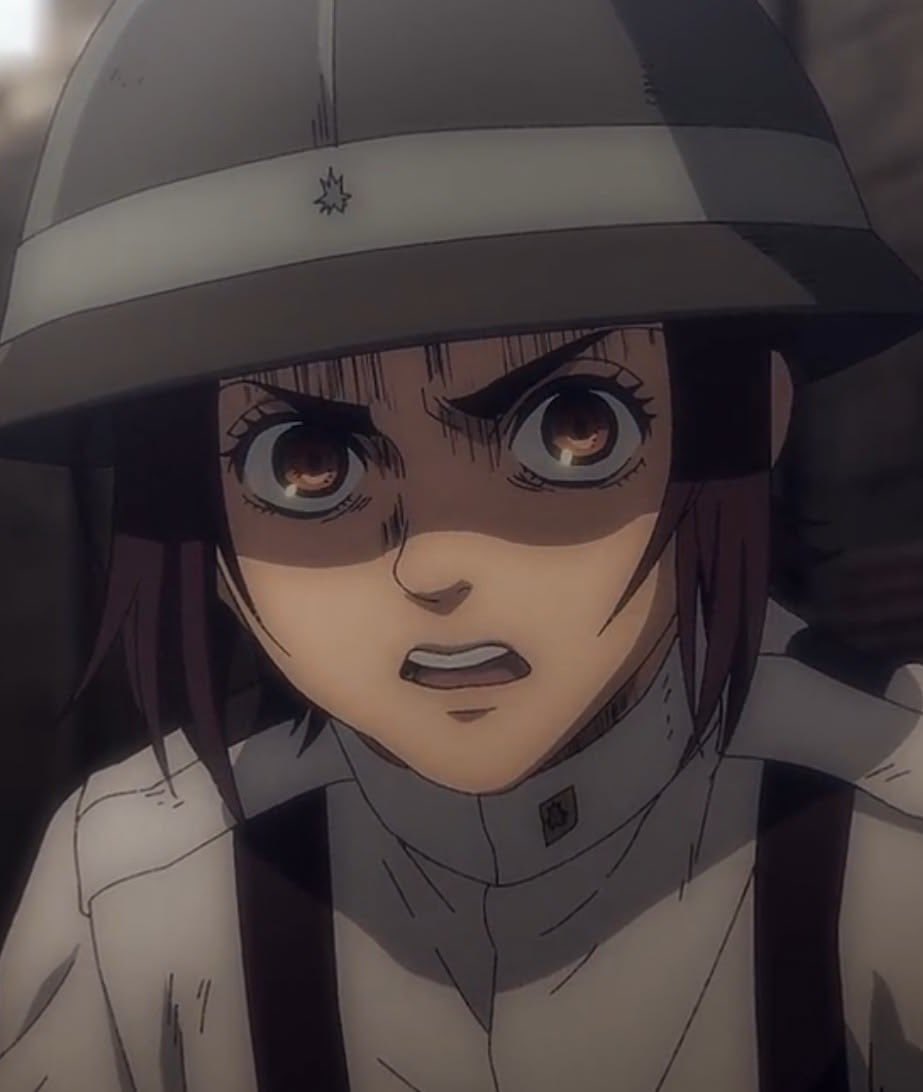 peachessifunda's tweet photo. Gabi killed Sasha, dragged Falco into a suicide mission, and was proud of it. Somehow Eren gets all the hate. Why is Gabi still the one people forgive? https://t.co/8nuBLHOH52