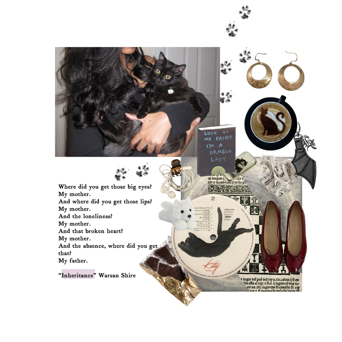 afterthefeast's tweet photo. black cat older sister vs white dog younger brother

modern!rhaenys &amp; jon https://t.co/8d9Qpjew0J
