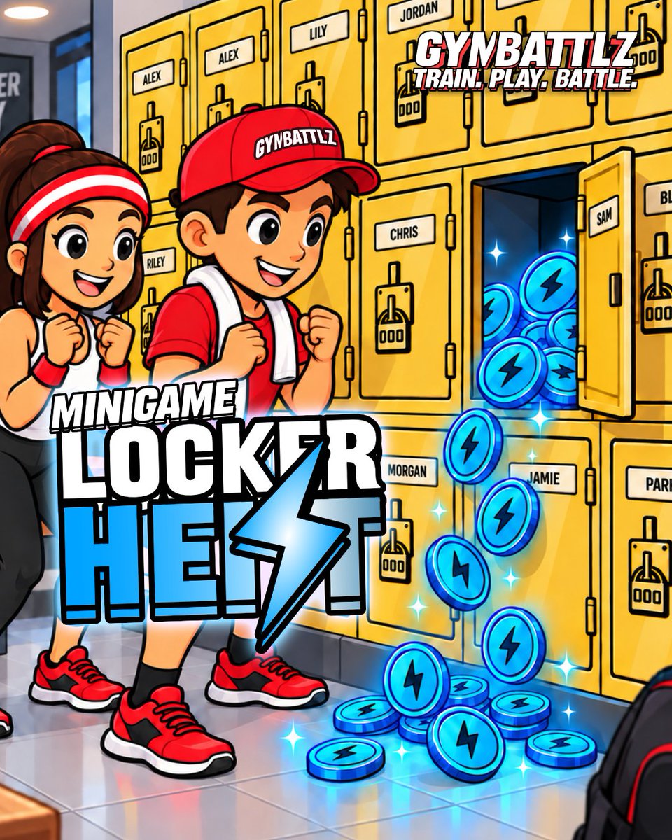 gymbattlz's tweet photo. Their locker. Your loot🔓!

Crack the PIN and steal GYMENERGY⚡from other players in GYMBATTLZ’s LOCKER HEIST minigame😏!

Ready for your next heist👀?

📲 Download now on the @solanamobile  dApp Store.

#GYMBATTLZ #Solana #play #dapp #fitness #sport #yoga #hybrid #gymtime https://t.co/xnExSzTjCr