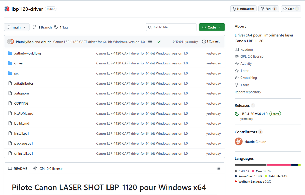 ProfPhysix's tweet photo. Mon imprimante laser qui a 20 ans est revenue à la vie. Vive l'IA. https://t.co/ukjNigsEWd