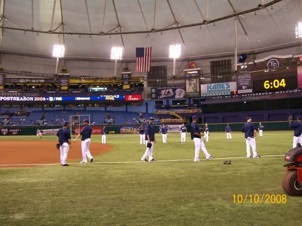 TBRaysTwins's tweet photo. ALCS Memories π₯Ήπ₯Ή The last time an ALCS Game was played at the Trop was 18 YEARS ago. π±π± Take advantage of this amazing opportunity, #Rays Nation! You never know when you will get the chance again. We're SO EXCITED to finally get to experience it as adults TOMORROW!ππ#RAYSUP https://t.co/rSJQxsINLG
