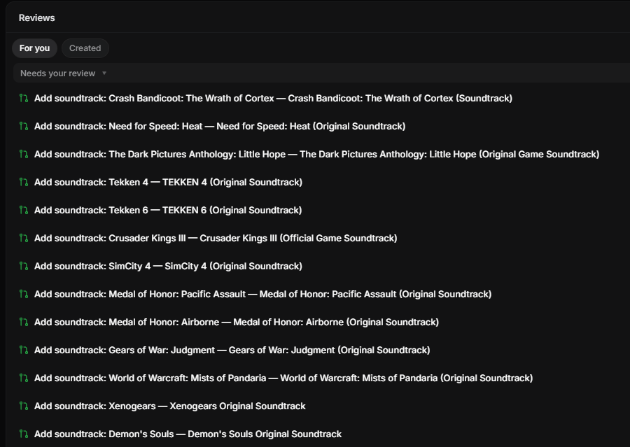 ostdbnet's tweet photo. Today we reached a milestone: we now have a fully automated soundtrack search with manual verification. Today, over 100 games are being manually verified.

We achieved this thanks to @ClaudeDevs and their Startup Program, and of course @IGDBcom for their partnership. https://t.co/pDLeqQnVN7