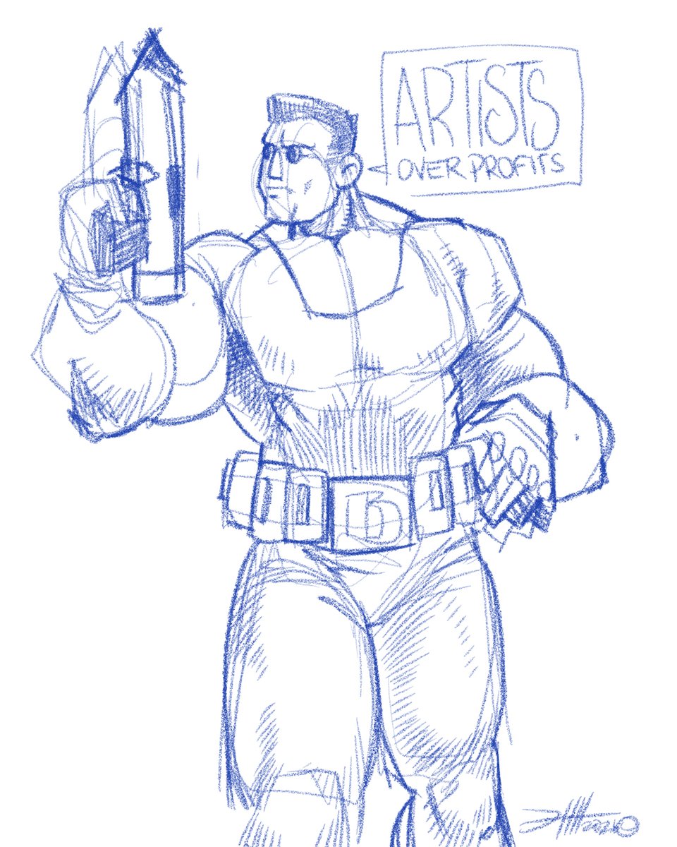 deltatangomike's tweet photo. Day 284 - Batou 

drawing on @ArtLifedrawapp on @Android @Wacom MovinkPad Pro 14 w dat @Snapdragon 

#warmupsketches365 #ArtLife #DTM #DigitalArt #Creativity #Storyteller #Vectober2026 https://t.co/xdZdscFtfi