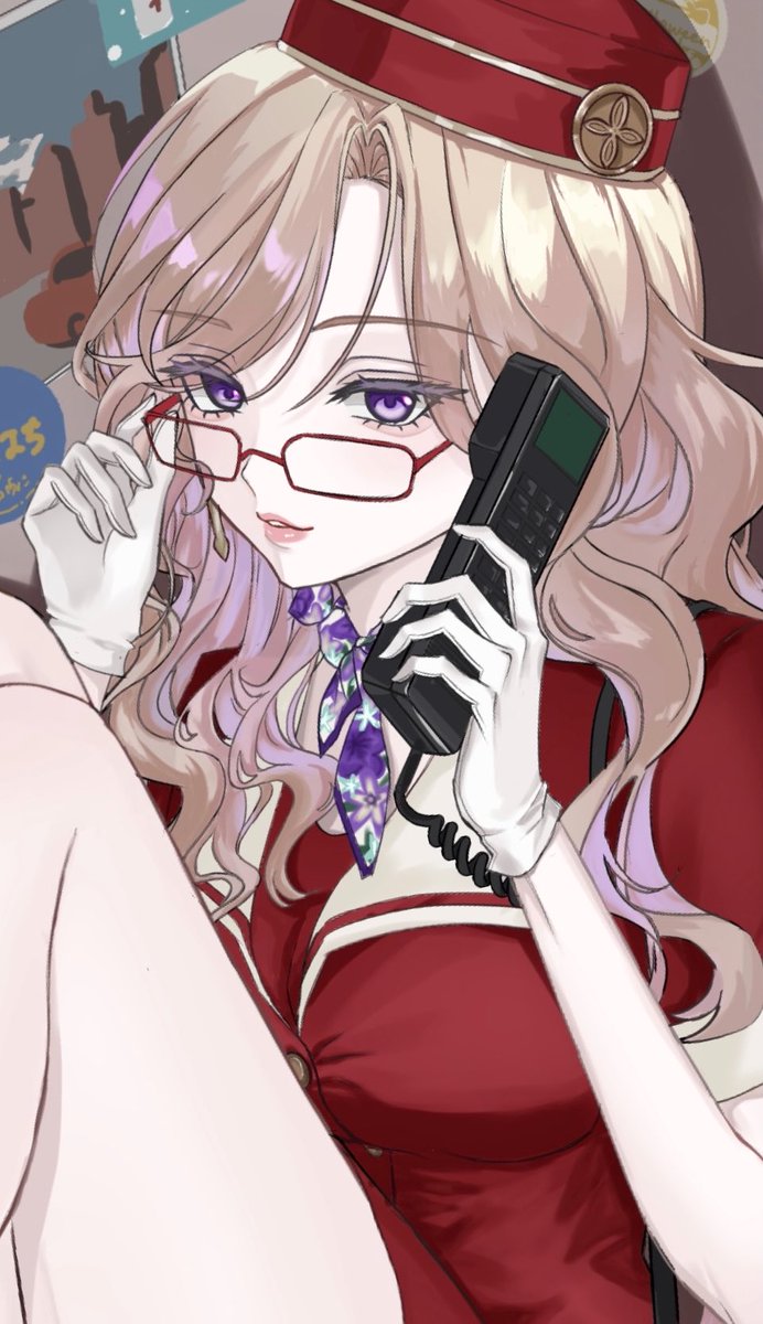Otingechan's tweet photo. 没になってしまったエレベーターガール仮装じゅはち https://t.co/kAaaZcQGKq