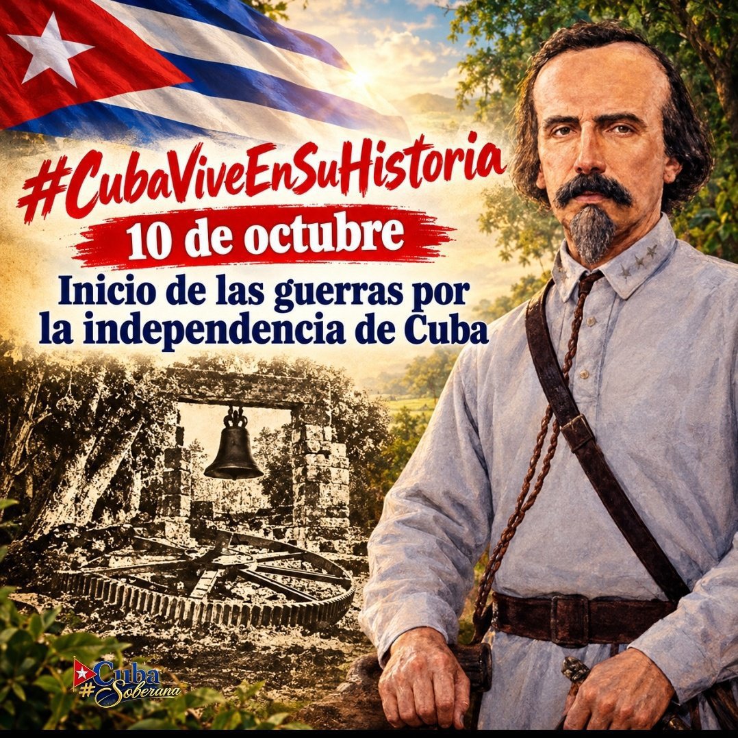 DayliAlmeida's tweet photo. El sector más radical y revolucionario de los terratenientes cubanos había comprendido que para luchar exitosamente contra España por la independencia de Cuba debía antes darle la libertad a los esclavos y estaba dispuesto a hacerlo. #CubaViveEnSuHustoria #CubaEstáFirme https://t.co/19K7t4JiBB