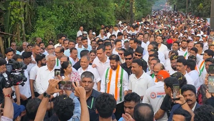 LutyensMediaIN's tweet photo. तेलंगाना के मुख्यमंत्री रेवंत रेड्डी आज गोवा रखोंन यात्रा में शामिल हुए। https://t.co/F3qWssBeb0
