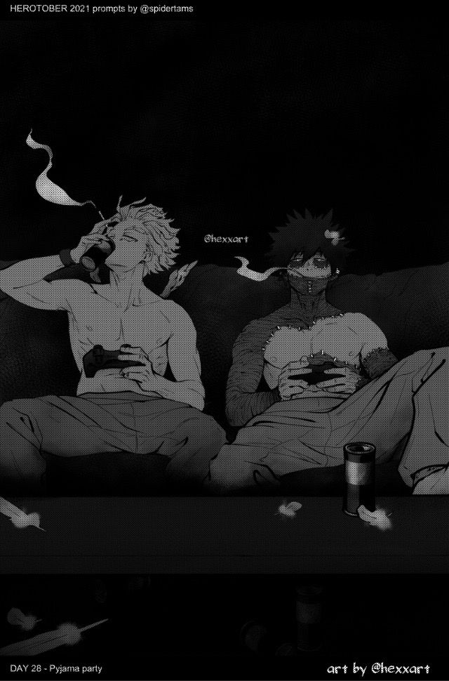 veg_hotwings's tweet photo. #dabihawks Will you report this post as "impersonating"? It's stolen art, uncredited, and @4clarityy refuses to take it down.

The artist is @hexxart, who's inactive on here but it doesn't make it right.

Basic fucking decency and fandom etiquette. https://t.co/lHkAz3uIMc