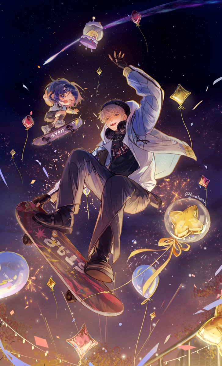 Torahan3's tweet photo. Happy Birthday my Prince ✨
#LoveandDeepspace #恋与深空 #Xavier #沈星回 https://t.co/3gzefnW45g