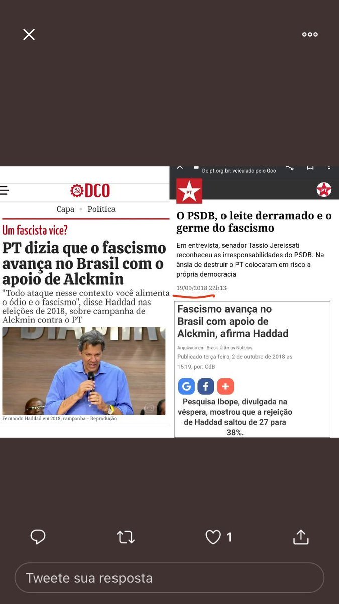 MatBeld's tweet photo. @Rafael_Kael @JuarezRoth Mas desde que eu nasci quem ousa enfrentar o pt iria acabar com os pobres, era fascista, nazista, racista. Já foi assim com Marina, Ciro, alckmin, Serra, Leite. O fascista de hoje é o aliado de amanha e vice versa. Tudo depende se embarcou no projeto de poder do pt ou nao. https://t.co/FTFl59tGAG