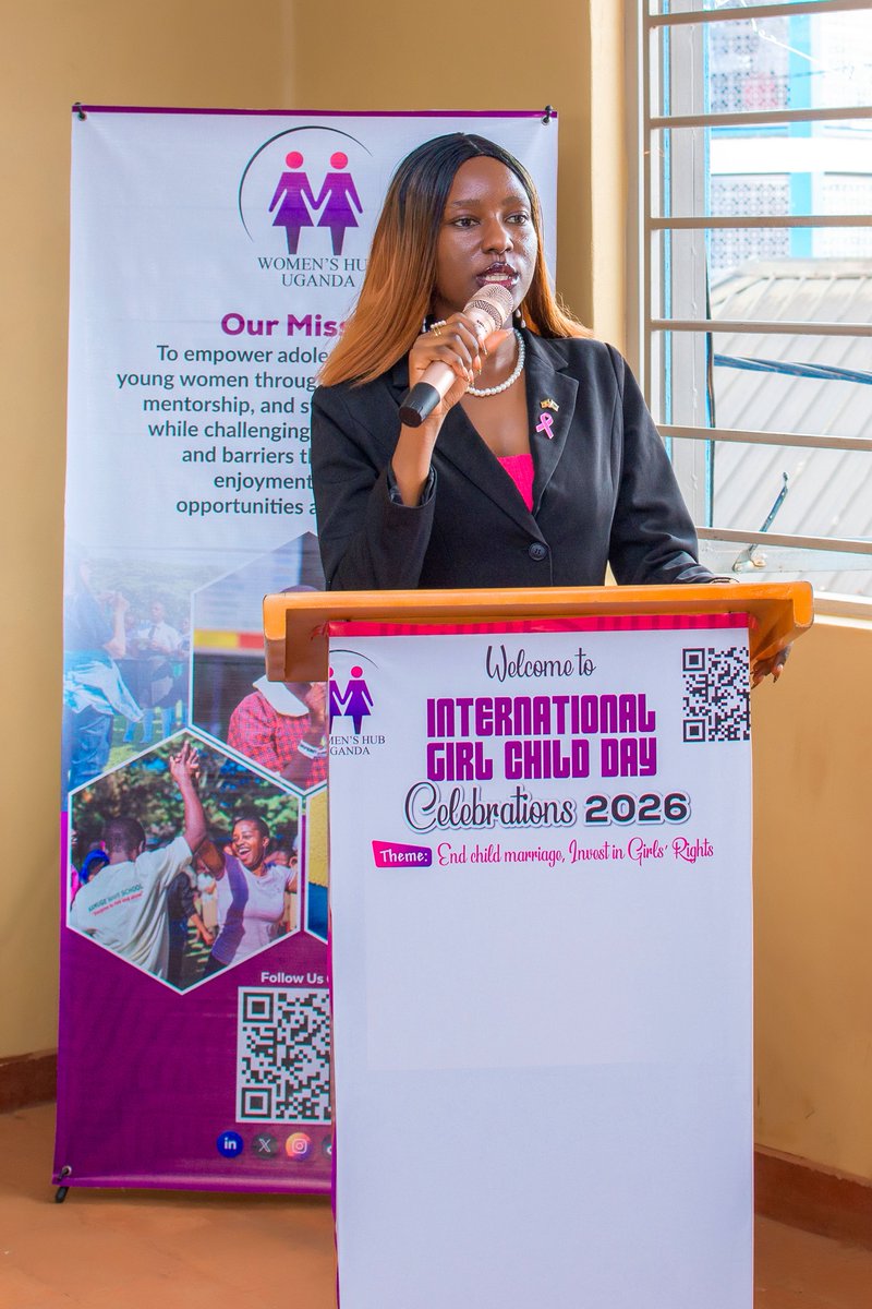 WomensHubUganda's tweet photo. One of the highlights of the day was the #GirlPanel hosted by @QueenS36594 student leaders. We brought together young women with different experiences, ambitions, and leadership journeys to share their perspectives and inspire the girls in the room. https://t.co/ODd98SY82U