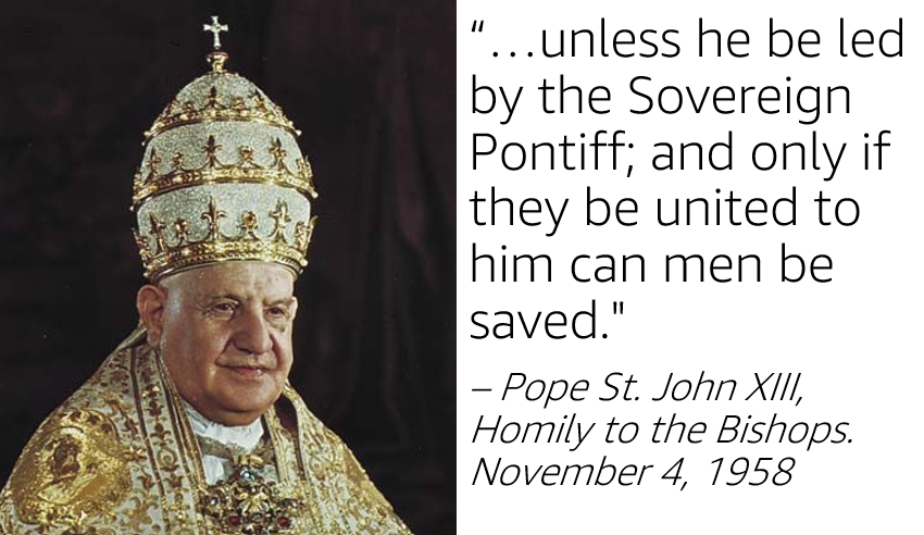 poperespecter1's tweet photo. Happy Feast Day of Pope St. John XXIII! 

Become Catholic Today! https://t.co/S5kyjvPeXF