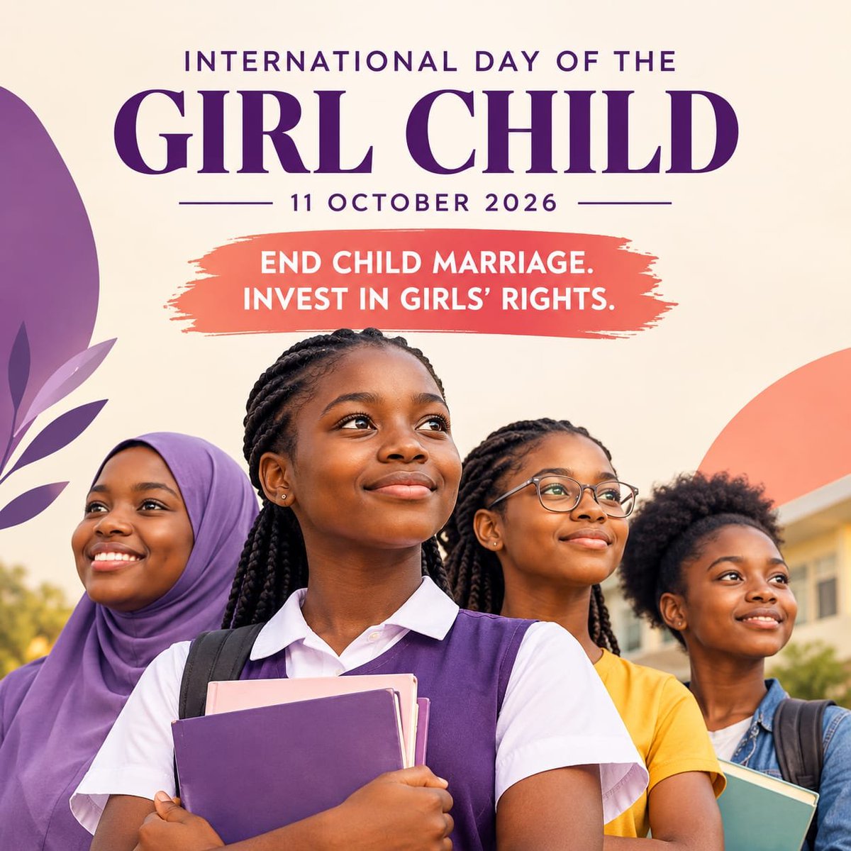 Global_Assist1's tweet photo. Every girl carries a vision within her, a dream of who she can become if given the chance to rise, learn, and lead. 💫

On this International Day of the Girl Child, we embrace this year’s theme, "Girls’ Vision for the Future." 

@theglobalmarvie https://t.co/1GZLzDHvW4