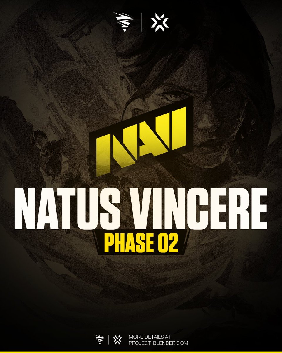 VLRLeaks's tweet photo. 🚨 NAVI 🇺🇦 INVITED TO PROJECT BLENDER PHASE 2 🚨

Navi 🇺🇦 have officially been announced as the second invited team for Project Blender Phase 2. https://t.co/28Cr8Q3mRY