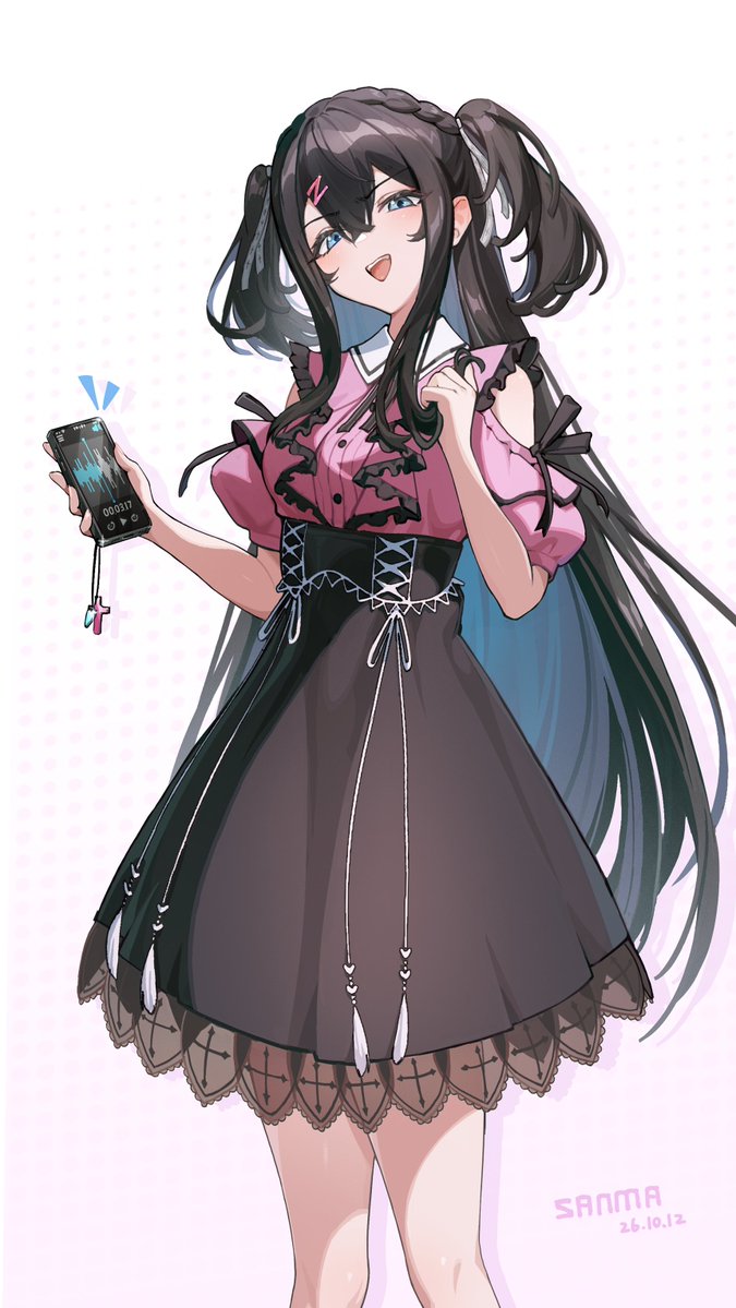 _san_ma_'s tweet photo. さゆみちゃん超可愛い！描いてみた～～🥰
#アマカノ3 https://t.co/4McYrJwzva